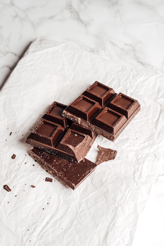 Chocolate. Alimentos para reducir el estrés 