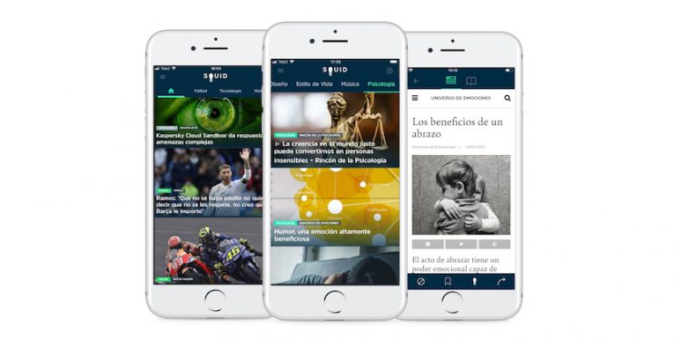 Ya puedes leer los artículos de Universo de Emociones en Squid